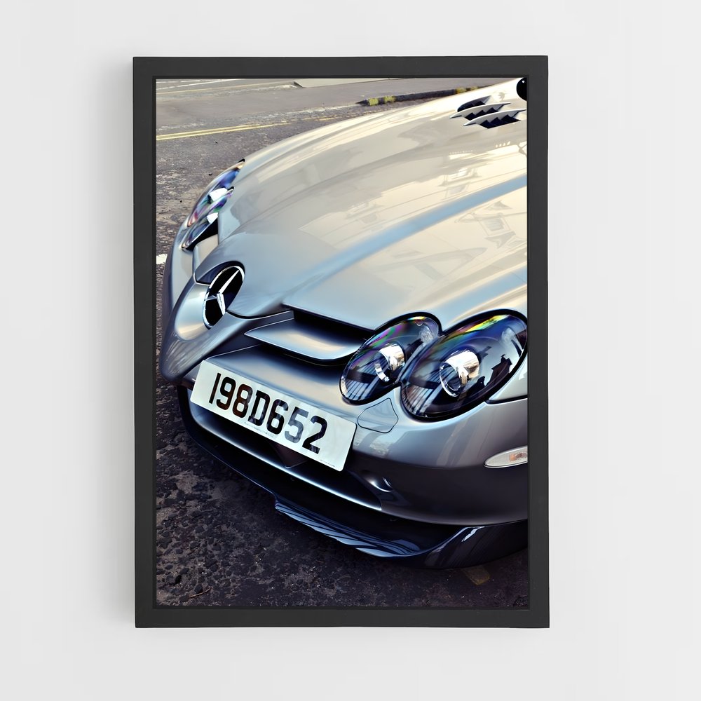 Poster SLR Legend – affiche Mercedes (vue 2)